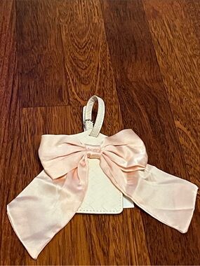 Ellie Rose Pink Bow Luggage Tag & Card Holder